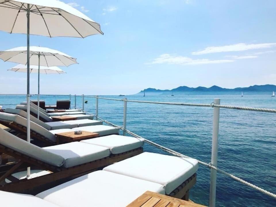 Superbe Appartement Avec Terrasse 1Mn Des Plages De La Croisette Cannes Buitenkant foto
