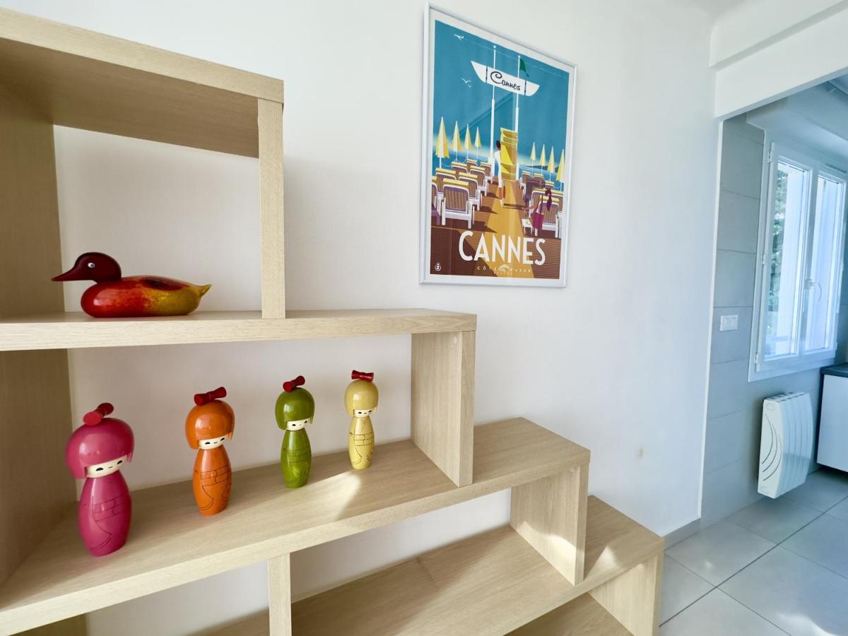 Superbe Appartement Avec Terrasse 1Mn Des Plages De La Croisette Cannes Buitenkant foto