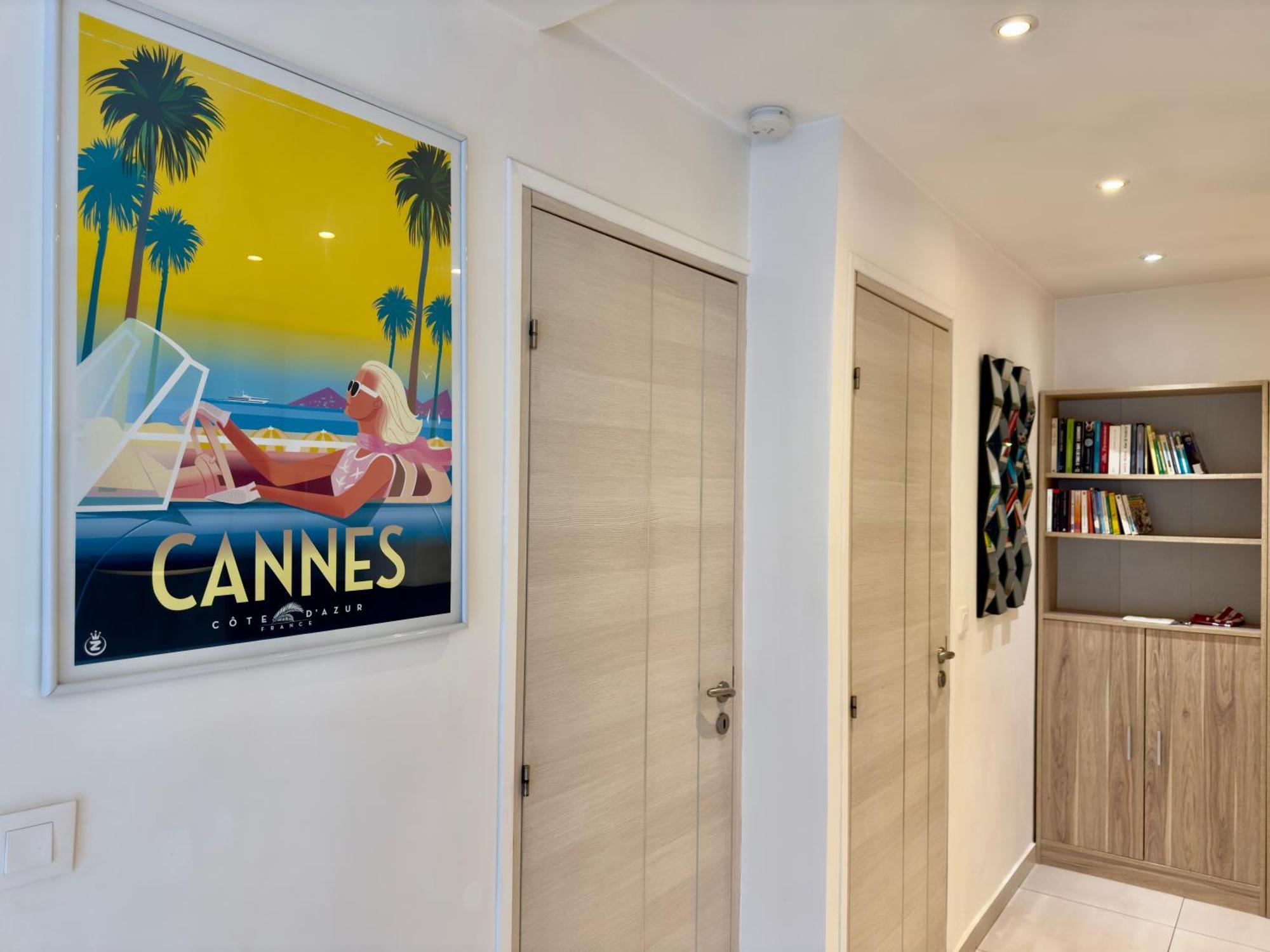 Superbe Appartement Avec Terrasse 1Mn Des Plages De La Croisette Cannes Buitenkant foto