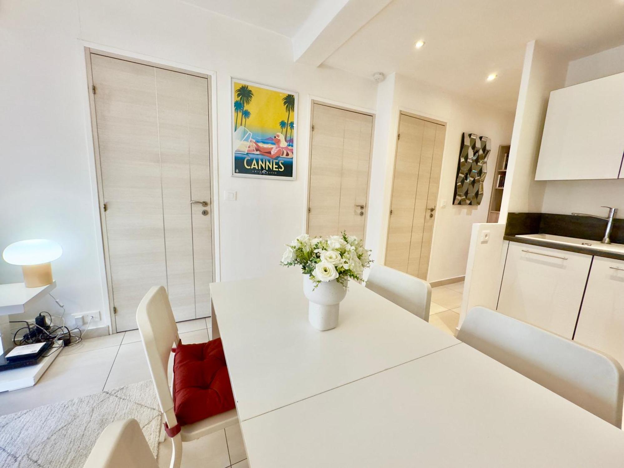Superbe Appartement Avec Terrasse 1Mn Des Plages De La Croisette Cannes Buitenkant foto