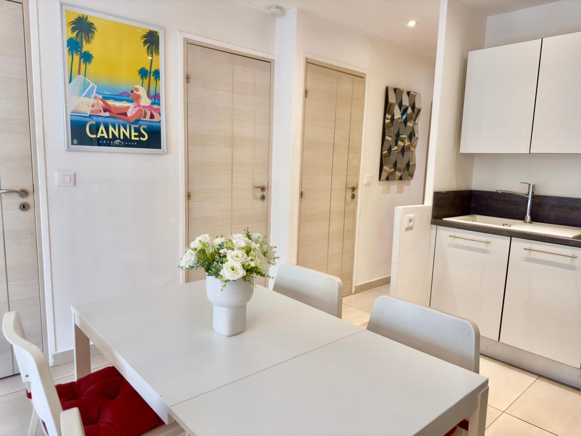 Superbe Appartement Avec Terrasse 1Mn Des Plages De La Croisette Cannes Buitenkant foto