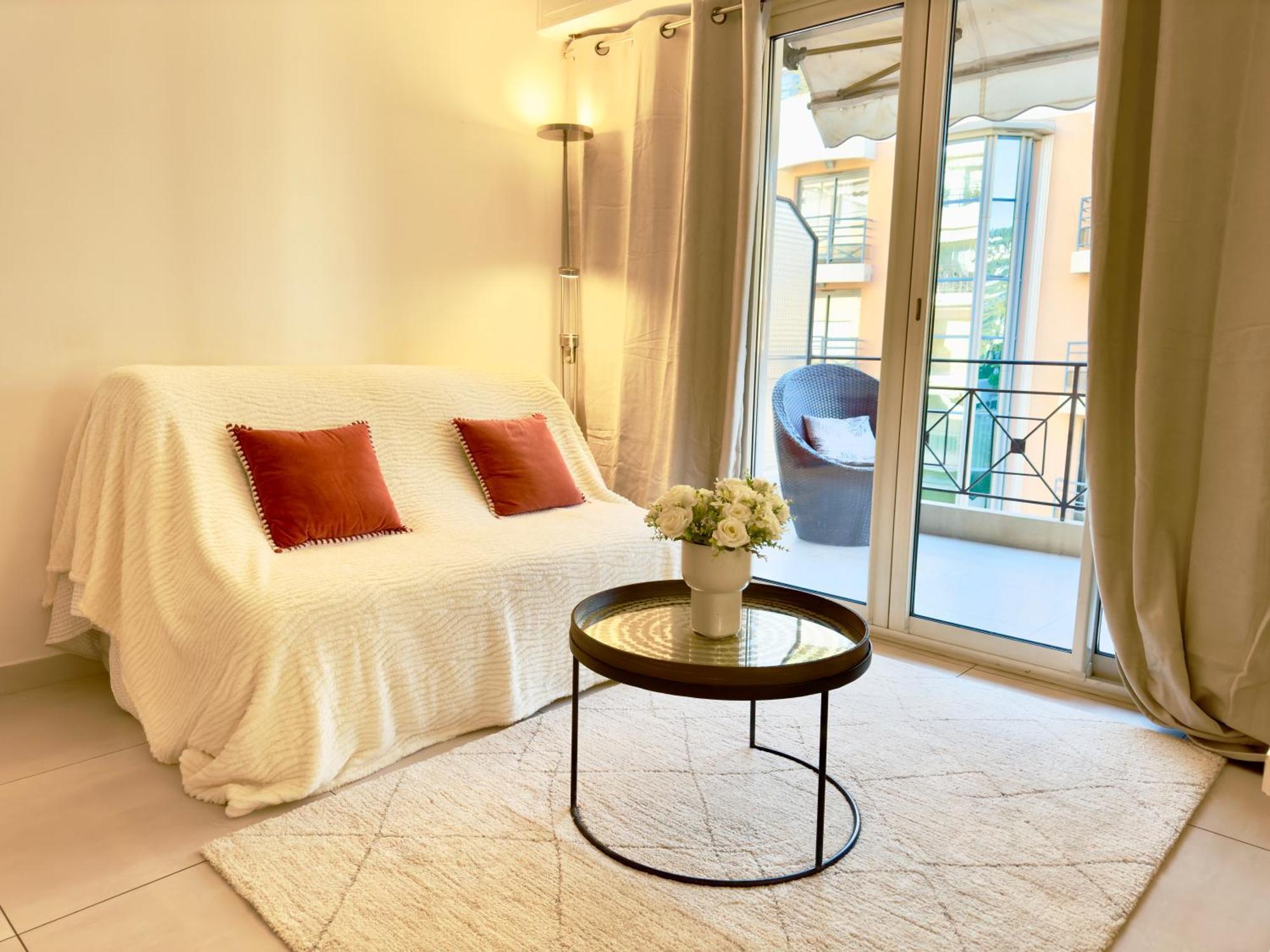 Superbe Appartement Avec Terrasse 1Mn Des Plages De La Croisette Cannes Buitenkant foto